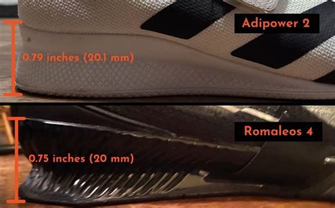 adipower vs romaleos height.